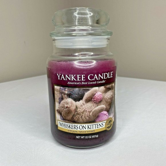 Yankee Candle Whiskers on Kittens 22 oz. Jar